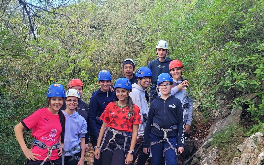 UNE IMMERSION SPORTIVE EN PLEINE NATURE POUR LES ÉLÈVES DE 3ème GENERALE