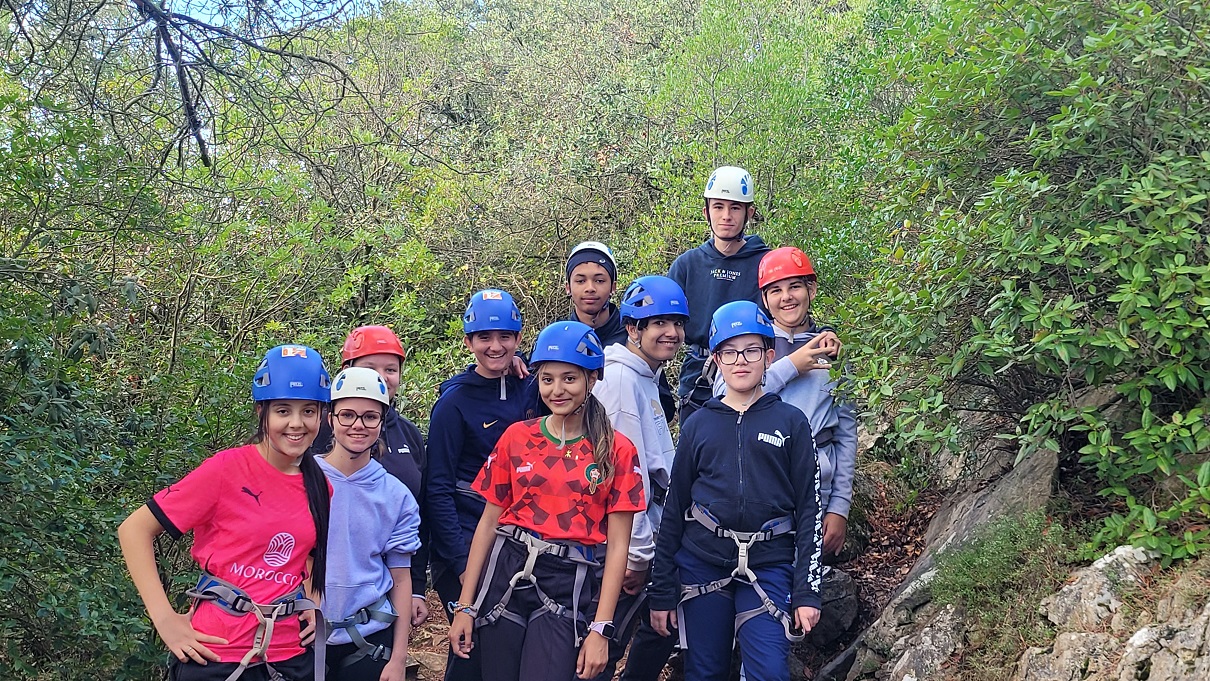 UNE IMMERSION SPORTIVE EN PLEINE NATURE POUR LES ÉLÈVES DE 3ème GENERALE