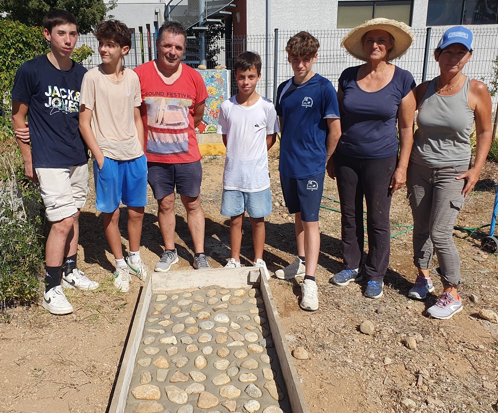 LES TRAVAUX REPRENNENT AU JARDIN PÉDAGOGIQUE EN CETTE RENTRÉE SCOLAIRE