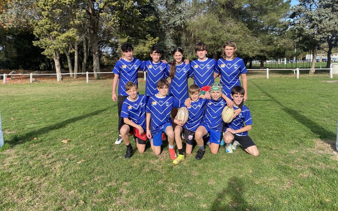 PREMIER TOURNOI POUR L&rsquo;OPTION RUGBY : UNE BELLE ENTRÉE EN MATIÈRE POUR NOS ÉLÈVES DE L&rsquo;AMANDIER.