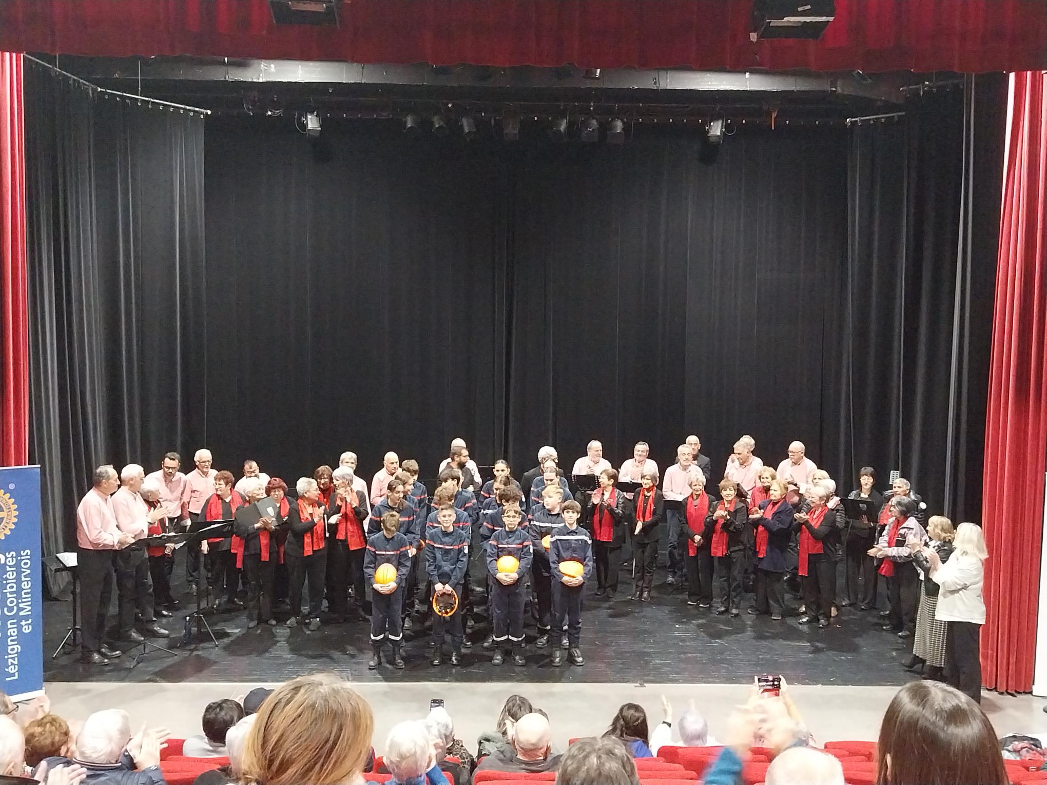 UN CONCERT EXCEPTIONNEL POUR SOUTENIR LES JEUNES SAPEURS-POMPIERS : UNE SOIRÉE DE GENEROSITE ORCHESTRÉE PAR LE ROTARY CLUB DE LEZIGNAN