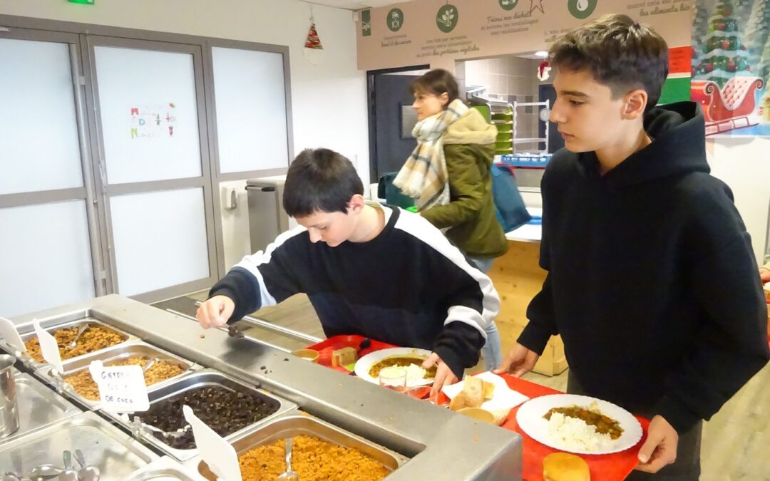 LE BAR A LAIT A NOUVEAU MIS EN SERVICE AU RESTAURANT SCOLAIRE