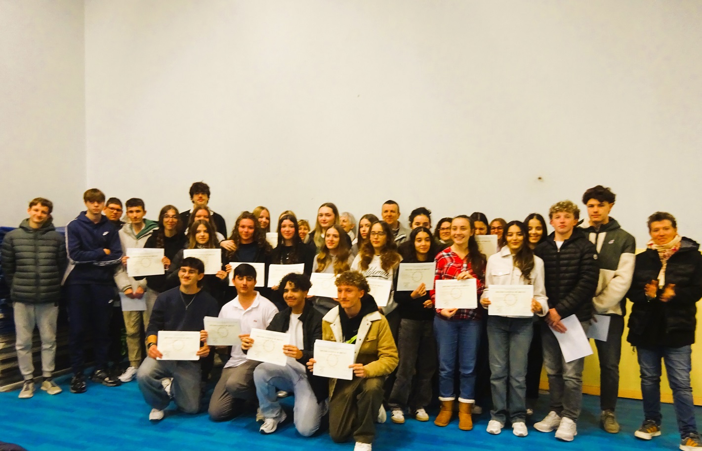 SUCCÈS ET ÉMOTION LORS DE LA REMISE DES DIPLÔMES