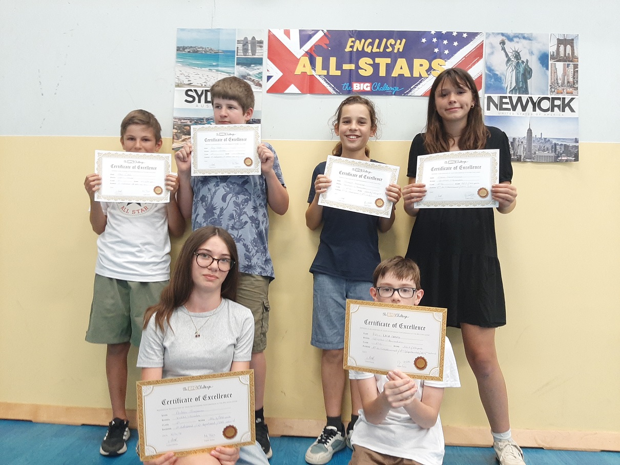 THE BIG CHALLENGE : NOS ÉLÈVES DE 6e RÉCOMPENSES !