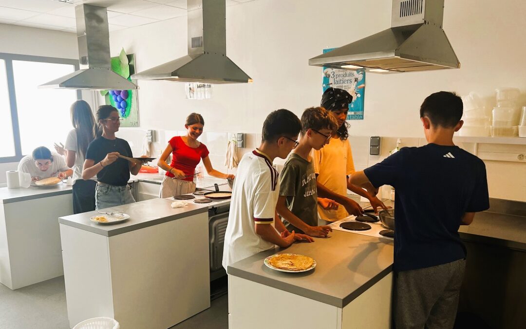 ATELIER CRÊPES DES 4° GENERALE : L&rsquo;ANGLAIS ET LA PHYSIQUE CHIMIE EN PRATIQUE !