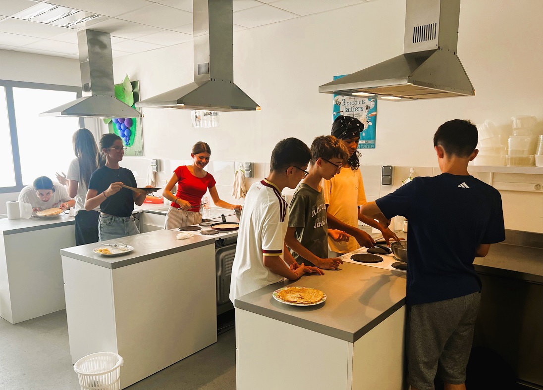 ATELIER CRÊPES DES 4° GENERALE : L&rsquo;ANGLAIS ET LA PHYSIQUE CHIMIE EN PRATIQUE !